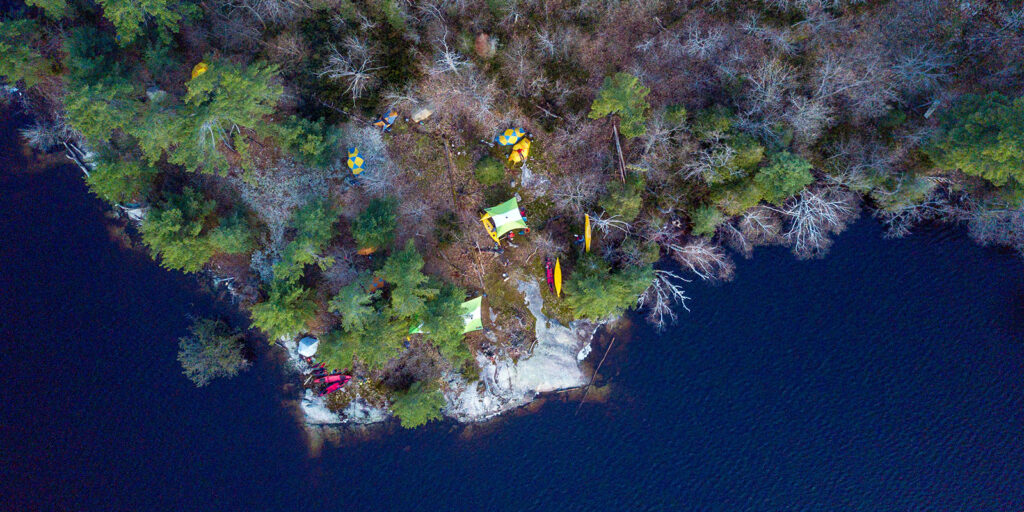 Intro to Whitewater Canoe Tripping & Camping Black Feather